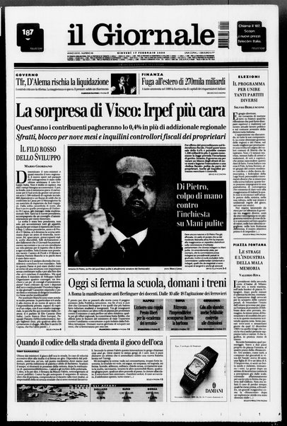 Il giornale : quotidiano del mattino